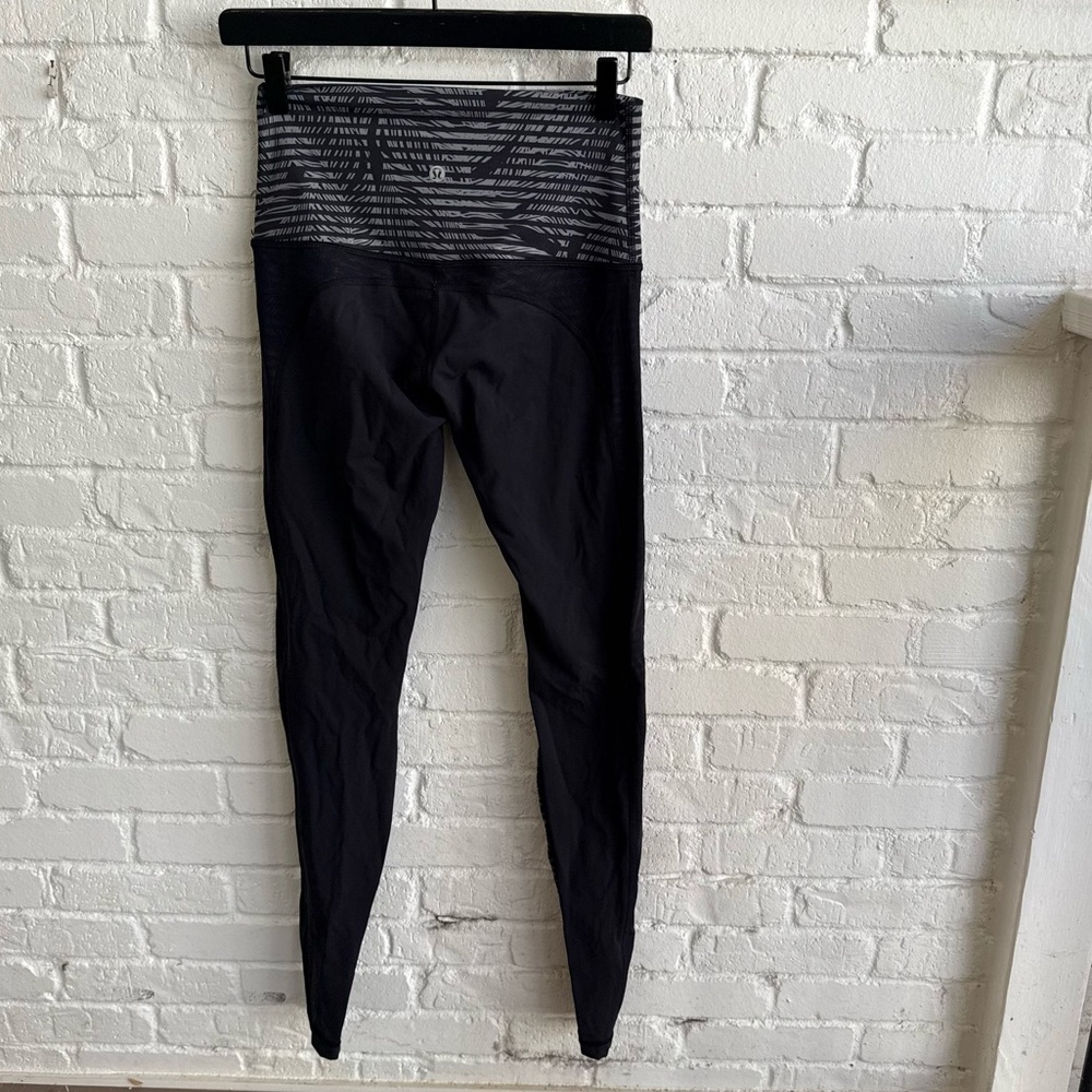 Lululemon Black Mesh Leggings